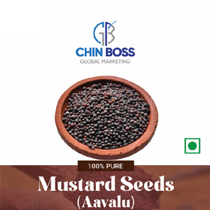 CHIN BOSS Mustard Seeds (Aavalu) 50g